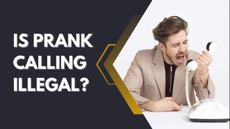 is prank calling illegal uk